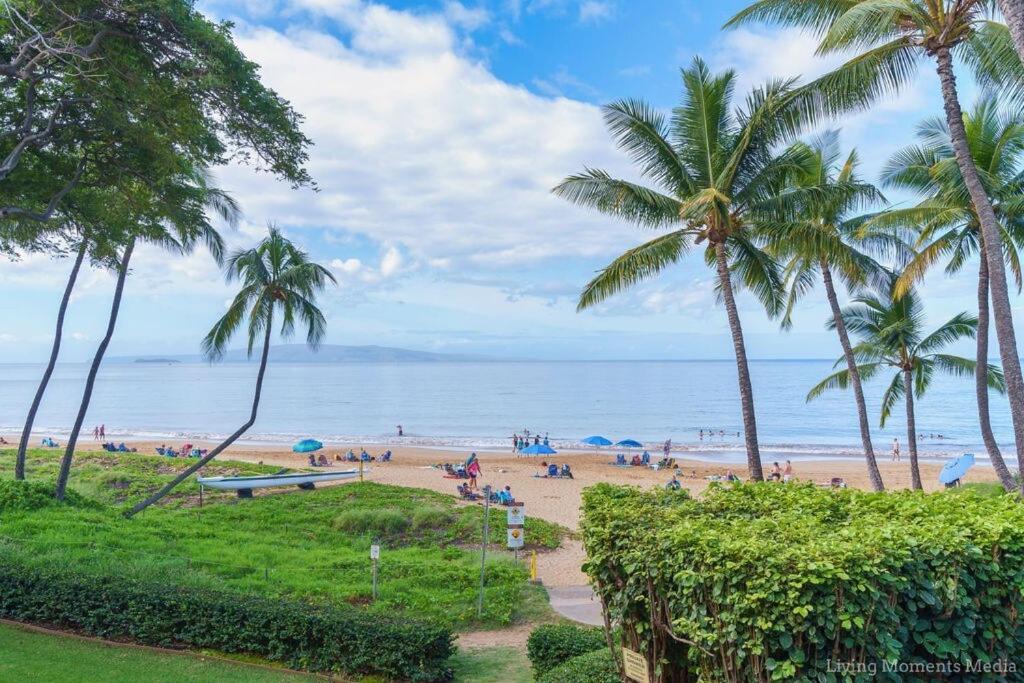 Spacious Beachfront — Sleeps 6 — Ocean Views Kihei Exterior photo
