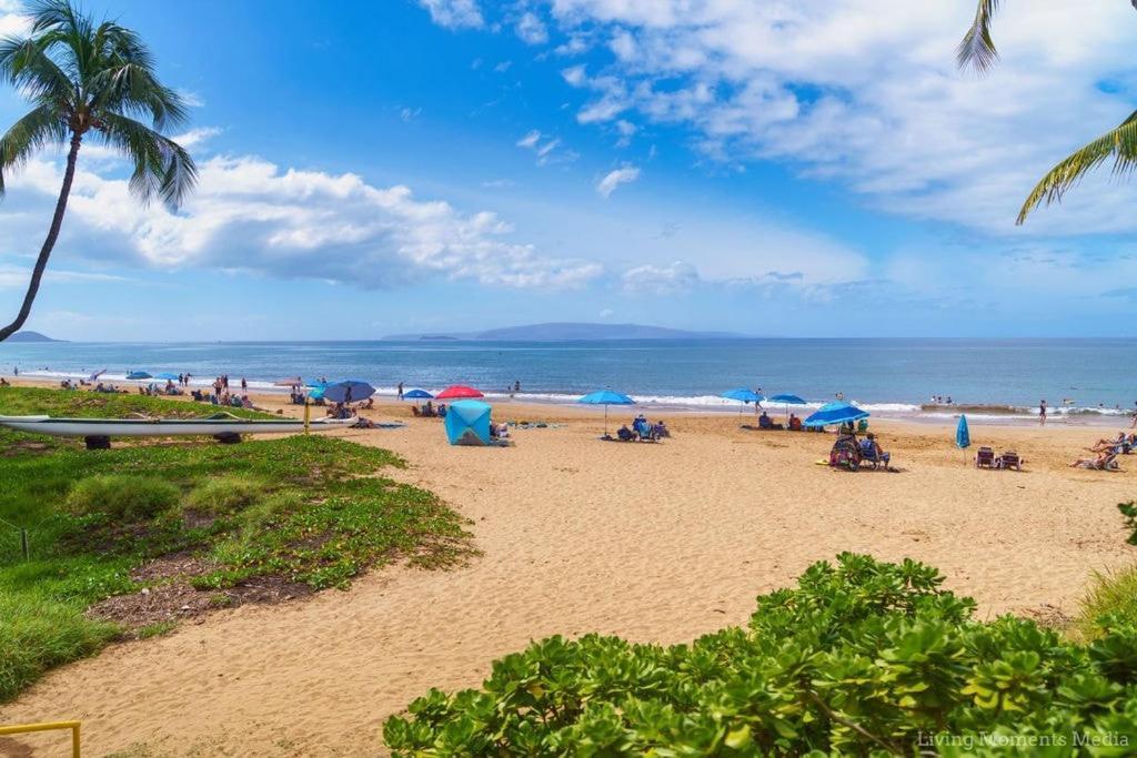 Spacious Beachfront — Sleeps 6 — Ocean Views Kihei Exterior photo